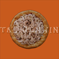 10" Funghi (Mushrooms) Thick Pizza with Cheese in Crust